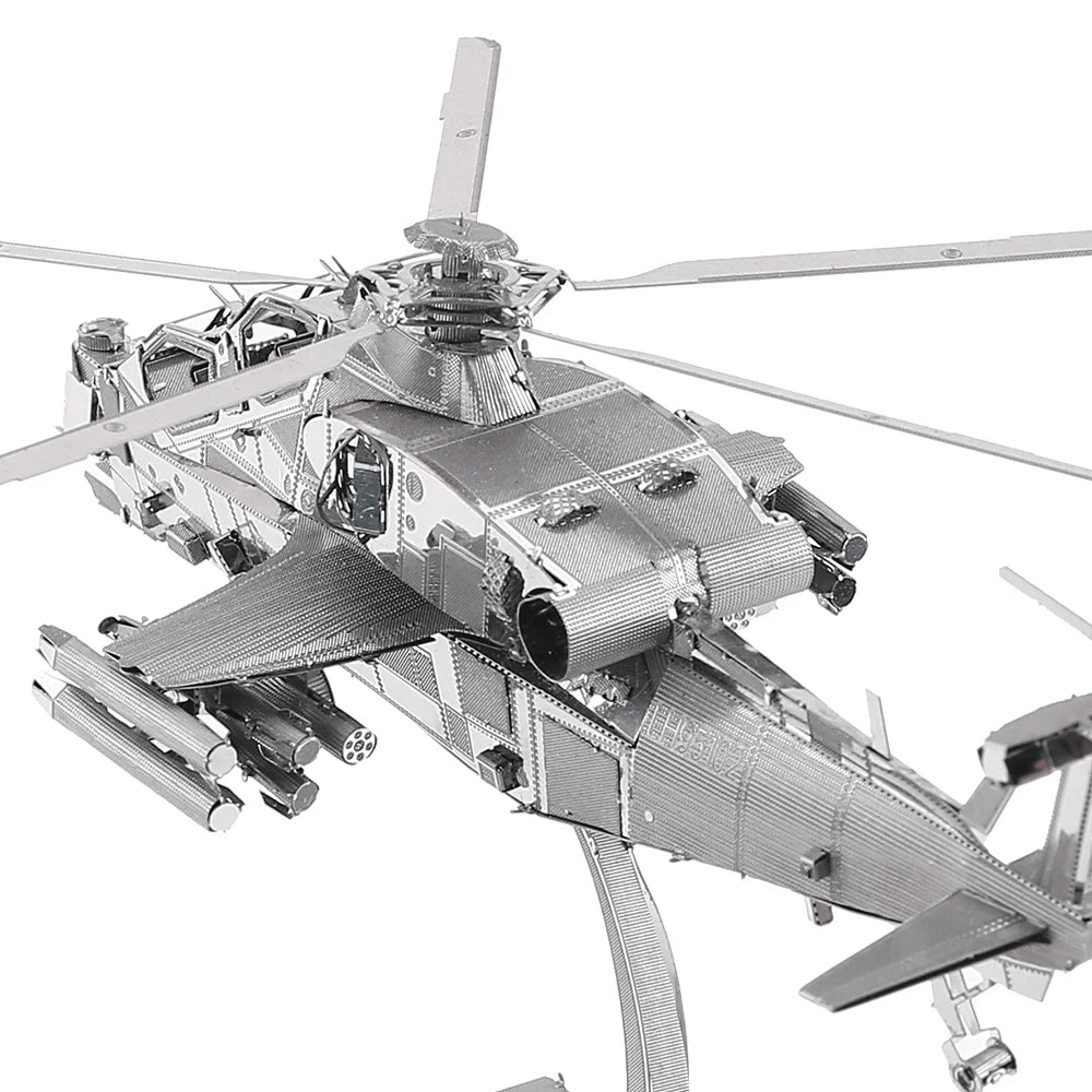 WZ-10 Helicopter  | DIY Metal Puzzle