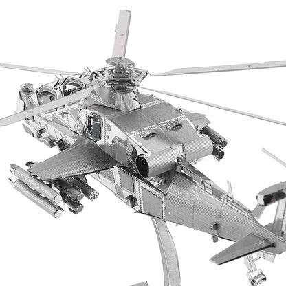 WZ-10 Helicopter  | DIY Metal Puzzle