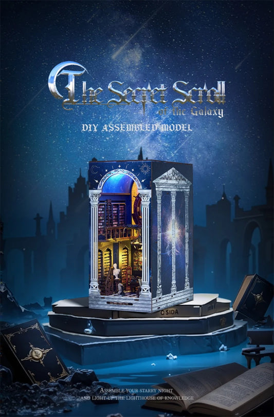 The Secret Scroll of The Galaxy  | DIY Book Nook