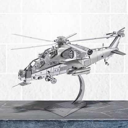 WZ-10 Helicopter  | DIY Metal Puzzle