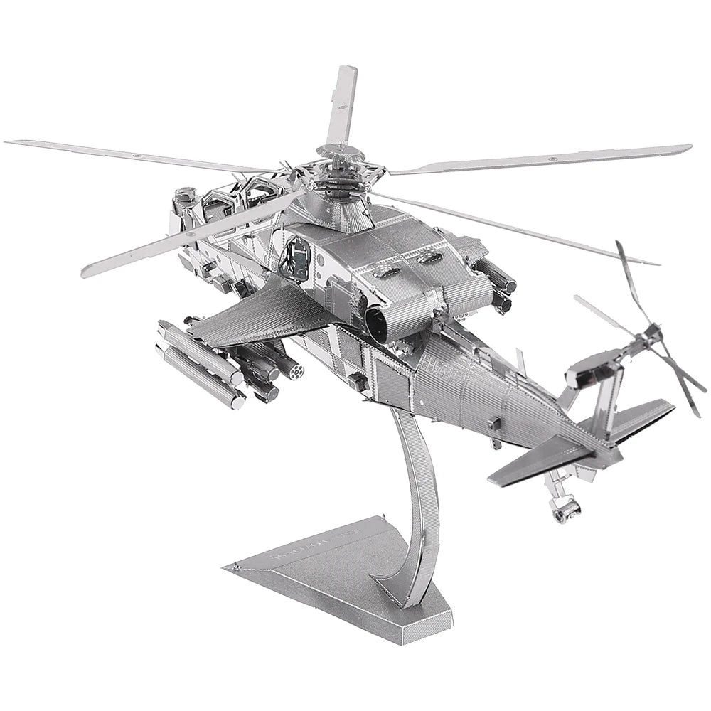 WZ-10 Helicopter  | DIY Metal Puzzle