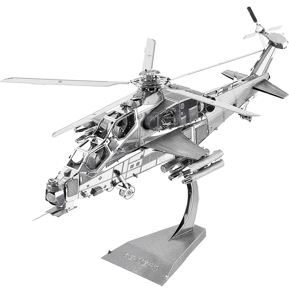 WZ-10 Helicopter  | DIY Metal Puzzle