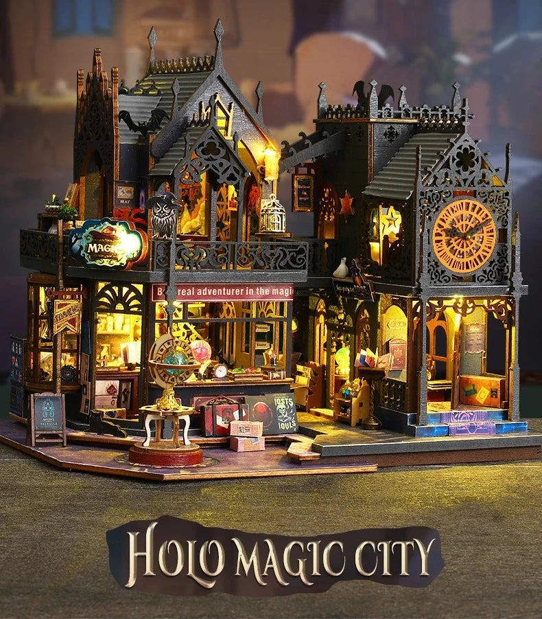 Holo Magic City | DIY Wooden Mini House