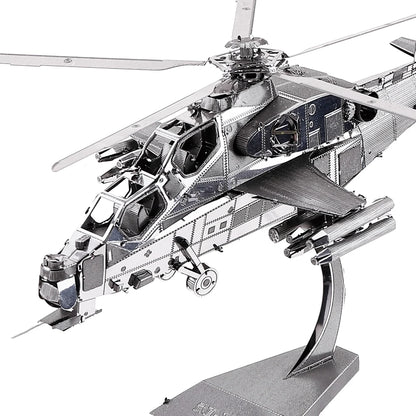 WZ-10 Helicopter  | DIY Metal Puzzle